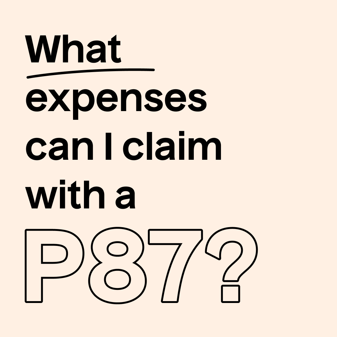 P87 claim form