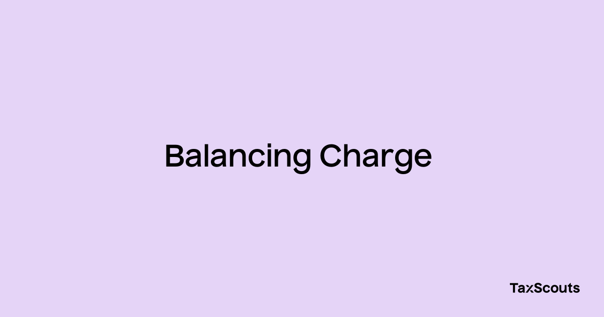 how to calculate balancing charge lhdn