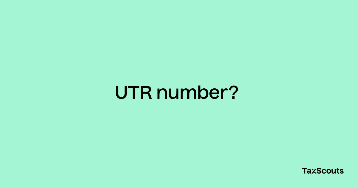 utr number tracking